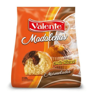 VALENTE MADALENAS MARMOLADA  12X200 GR 1