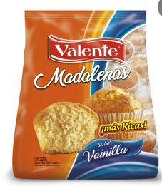 VALENTE MADALENA SABOR VAINILLA 12 X 200GR 1
