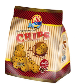CILO POLVORON CON CHIPS X12PAQ X340GRS 1