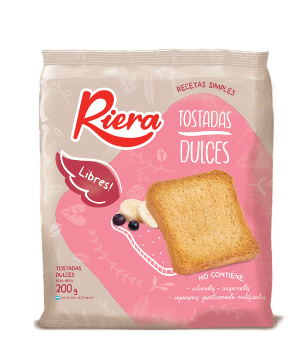 RIERA TOSTADAS CLASICA DULCE X18X200 1