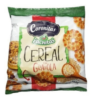 FACHITAS CORONITAS CEREAL CON GRANOLA X30X140GRS