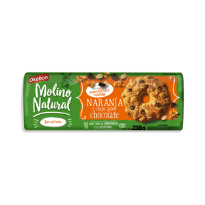 OKEBO MOLINO NATURAL NARANJA Y CHIPS 16X238