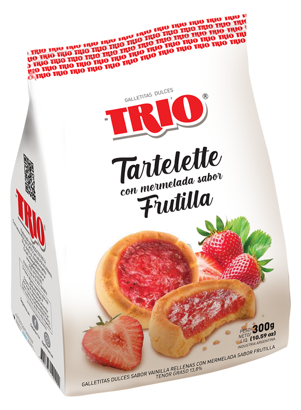 TRIO TARTELETTES DE FRUTILLA 10X300GR