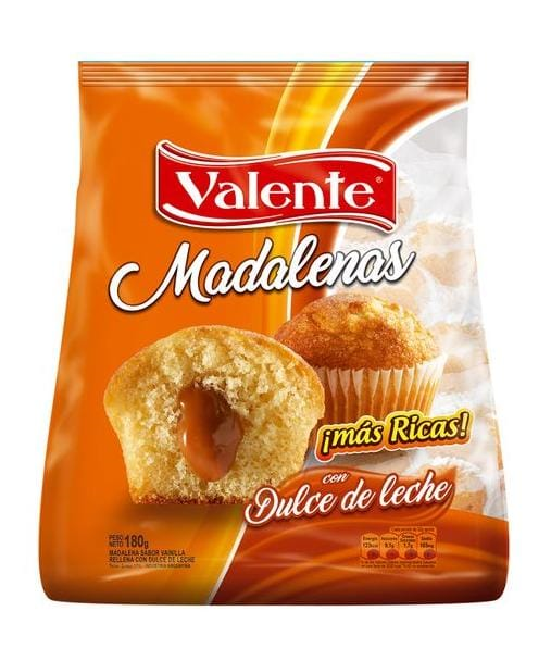 VALENTE MADALENA VAINI RELLENA DDL 14X180GR 1