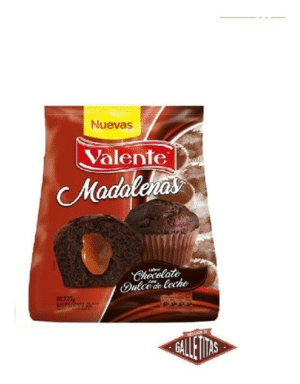 VALENTE MADALENAS CHOCO DDL 14X180 GRS