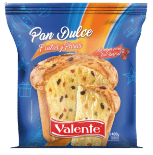 VALENTE PAN DULCE CON FRUTA X12 X400