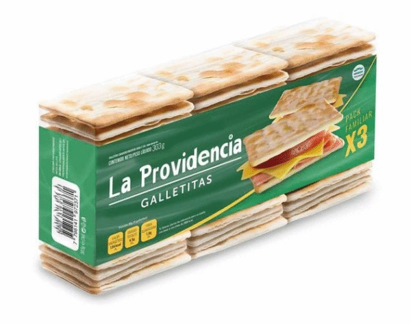 LA PROVIDENCIA CRACKERS TRIPACK 16X303