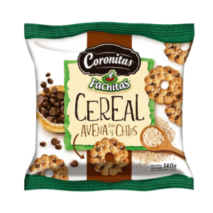 FACHITAS CORONITAS CEREAL CON AVENA Y CACAO X30X140GRS