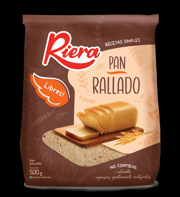 RIERA PAN RALLADO LIBRE X18X500GRS