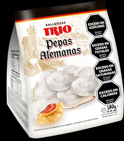 TRIO PEPA ALEMANA *********CHICA********** PET X20X180