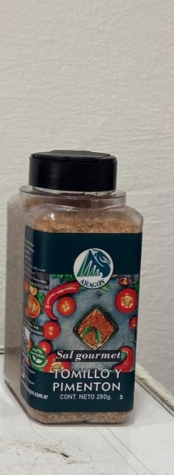 ARAGON SAL DE TOMILLO Y PIMENTON 15X280GRS