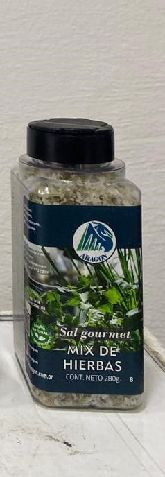 ARAGON SAL DE MIX HIERBAS 15X280GRS