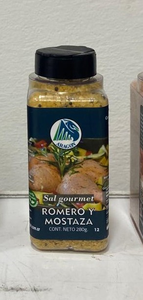 ARAGON SAL DE ROMERO Y MOSTAZA 15X280GRS