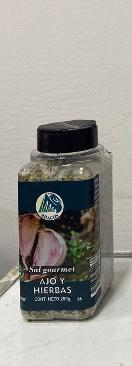 ARAGON SAL DE AJO Y HIERBAS 15X280GRS