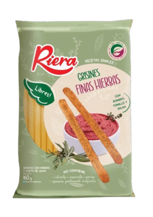 RIERA GRISIN FINAS HIERBAS X20X160GRS 1