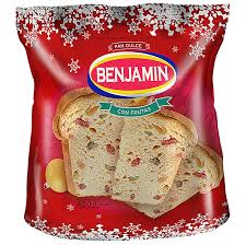 BENJAMIN PAN DULCE CON FRUTA X8X400
