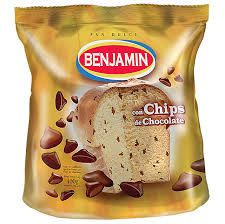 BENJAMIN PAN DULCE CON CHIPS X8X400