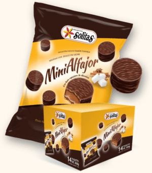 SOLITA ALFAJOR CHOCO  X14PAQX300GRS 1