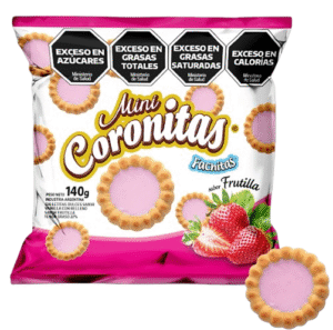 FACHITAS MINI CORONITAS FRUTILLA X30X140 1