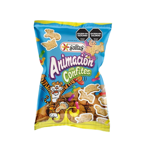 SOLITA ANIMACION SIN CONFITES X10X400* 1