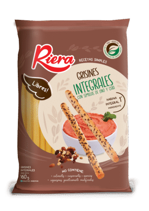 RIERA GRISIN INTEGRAL CON SEMILLAS X20X160GRS