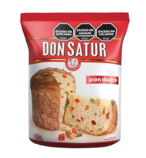 PAN DULCE DON SATUR CON FRUTA X6X400GRS