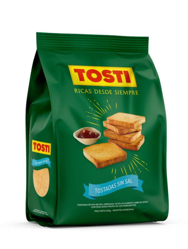 TOSTI SIN SAL  X200 X12