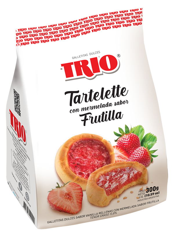 TRIO TARTELETTES DE FRUTILLA 10X300GR