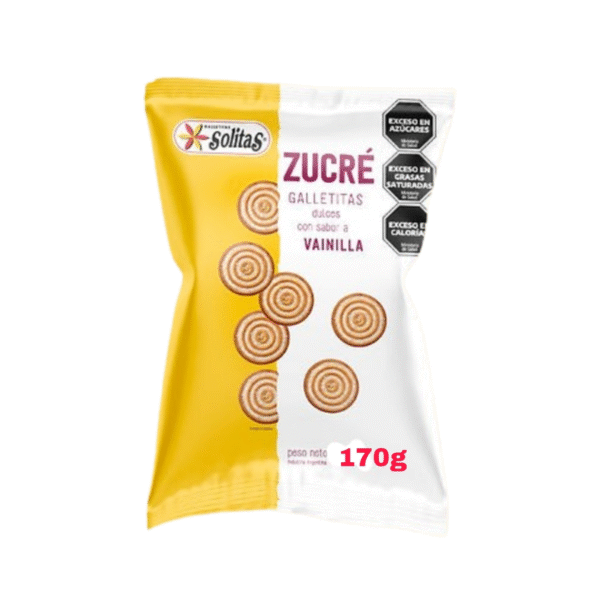 SOLITAS ZUCRE AZUCARADA CHICA 24X170GRS