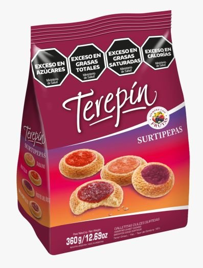 TEREPIN SURTIDA PEPAS X 14 UN X 360 GRS