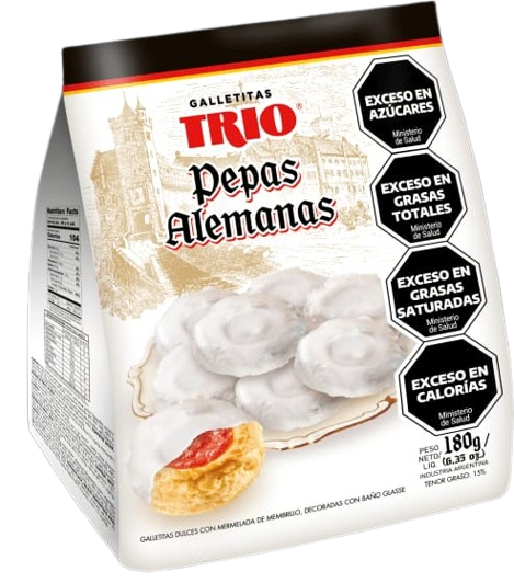 TRIO PEPA ALEMANA *********CHICA********** PET X20X180