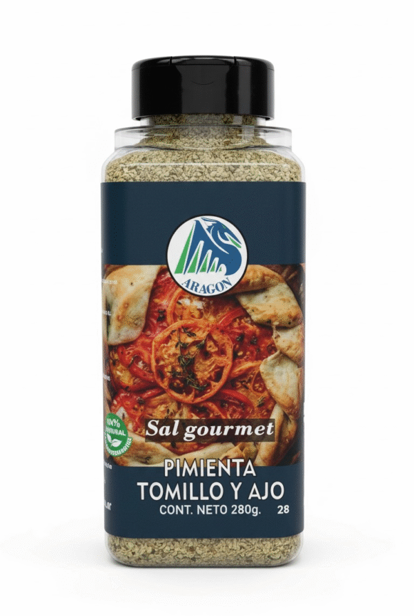 ARAGON PIMIENTA TOMILLO Y AJO 15X280GRS