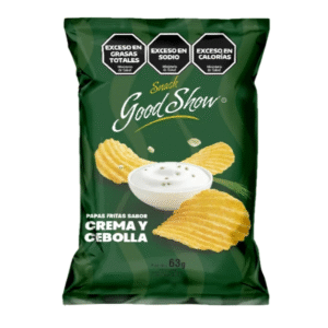 PAPA FRITAS GS CREMA Y CEBOLLA 12X63 GRS