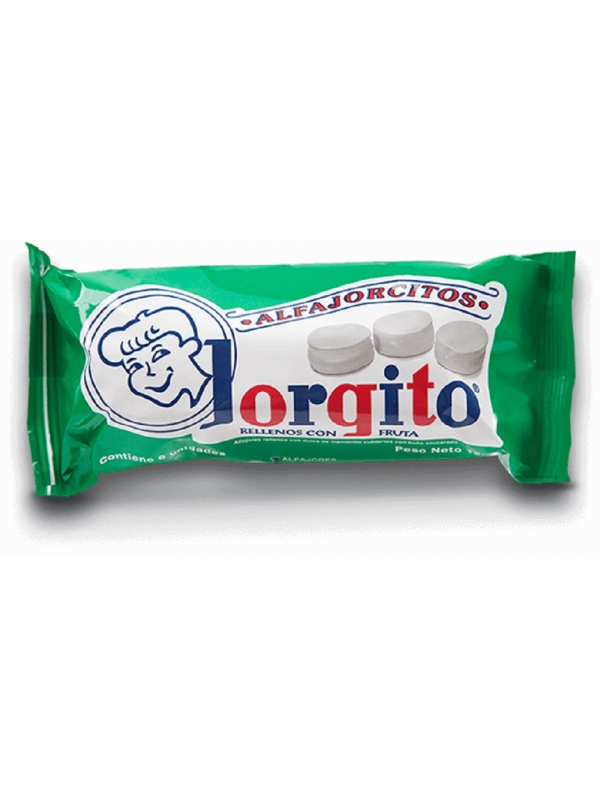JORGITO ALFAJOR CON FRUTA TUBO 18PAQX6U
