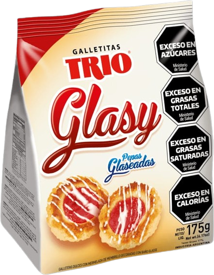 TRIO GLASY PET  20 X 175 GR