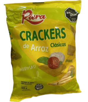 RIERA CRACKERS DE ARROZ CLASICA 10X100