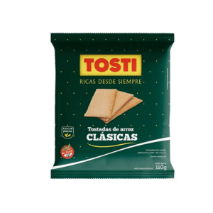 TOSTI DE   ( ARROZ CLASICA)  12 X 110 NUEVA