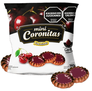 FACHITA MINI CORONITA C/ JALEA DE CEREZA (NUEVA) 30X140