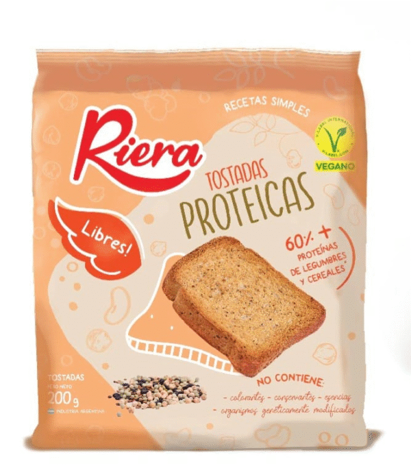 RIERA TOSTADAS PROTEÍCAS 18X200G