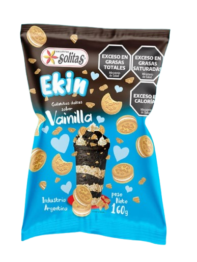 SOLITA   (NUEVAS)    EKIN VAINILLA 25X160