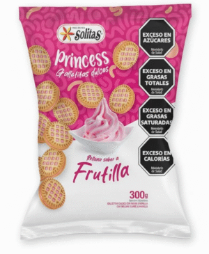 SOLITA PRINCESS FRUTILLA ( NUEVA ) 14X300 GR