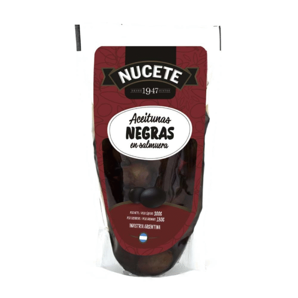 NUCETE ACEITUNAS NEGRAS 30X180GR