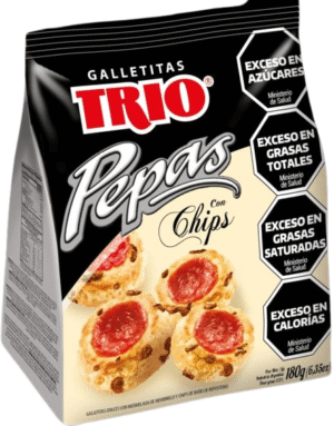 TRIO PEPAS CON CHIPS X 180 GR