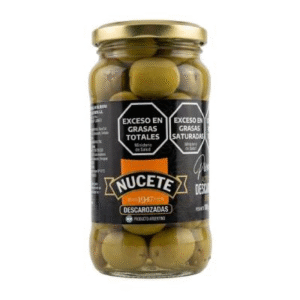 NUCETE FRASCO ACEITUNAS VERDES DESCAROZADAS PREMIUM  X1 X180/360             ORIGINAL 24X180/360
