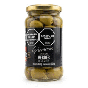 NUCETE FRASCO ACEITUNAS VERDES PREMIUM  X1 24X220/360             ORIGINAL 24X220/360