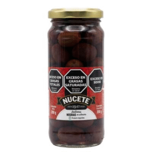 NUCETE FRASCO ACEITUNAS NEGRAS X1200/300     ORIGINAL  24X200/330
