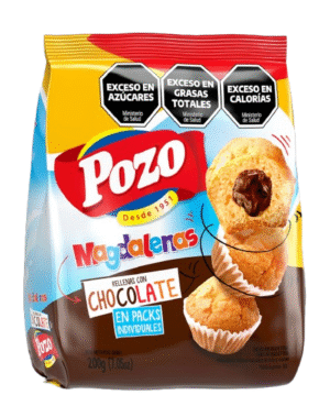 POZO MAGDALENAS RELLENAS C/ CHOCO 10X200