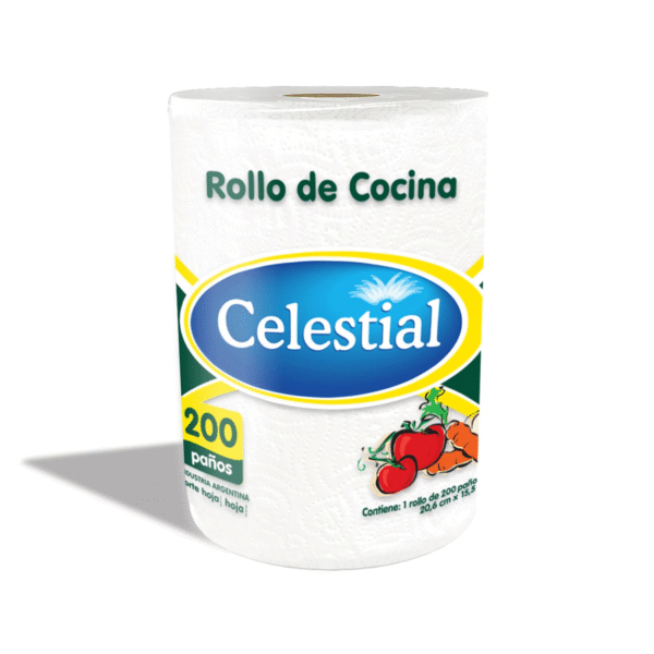 CELESTIAL ROLLO DE COCINA 12 X 200 PAÑOS