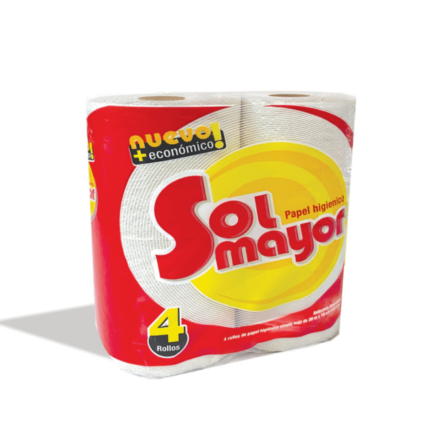 SOL MAYOR PAPEL HIGIENICO 12X4 30M