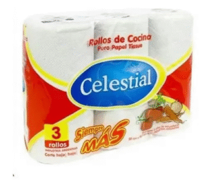 CELESTIAL ROLLO DE COCINA 12X3     *40 CUARENTA  PAÑOS*